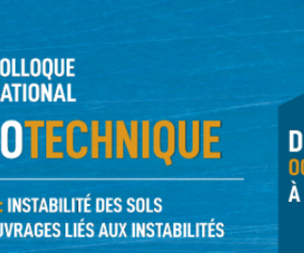 Colloque national sur la Géotechnique de Marrakech